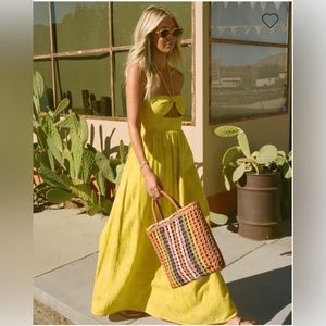 SALTY BLONDE x BILLABONG MAXI DRESS